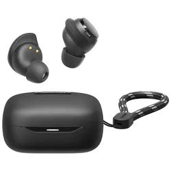 JOYROOM Joyroom Jdots JR-DB3 TWS Kabellose Kopfhörer Bluetooth-Kopfhörer (Bluetooth, Bluetooth 5.4, Silikonflügel, 2 Klangmodi, IPX5, USB-C, 28 h) schwarz