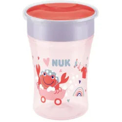 NUK Trinklernbecher Magic Cup 360°-Trinkrand 230ml rot (10255603) 1 St