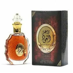 Lattafa Eau de Parfum Rouat Al Oud, Glasflakon, Parfüm EDP, Unisex Duft