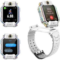 imoo X10 Blanc Smartwatch (2,5 cm, sim-karte), Vielseitige Kinder Smartwatch mit Kamera weiß