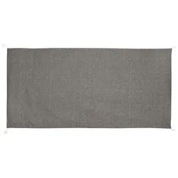 Strandmatte Dobby Schwarz ca. 90x190cm