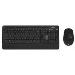 Microsoft Microsoft Wireless Desktop 3050 - Tastatur & Maus - schwarz Tastatur- und Maus-Set schwarz