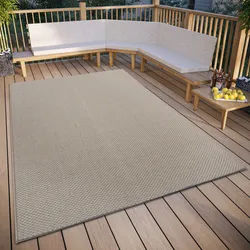 Teppich HANSE HOME "Pure", beige, B:63cm H:6mm L:120cm, Polypropylen (PP), Teppiche, Teppich, strapazierfähig, pflegeleicht, robust, In- und Outdoor, wetterfest