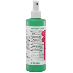 B. Braun Meliseptol® rapid Schnelldesinfektion, Gebrauchsfertige alkoholische Flächendesinfektion, 250 ml - Sprühflasche