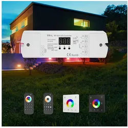 Hexim LED Stripe 12-48V Controller & Steuerung - (V4-L - 4CH - Controller), 12-48V Controller & Steuerung - (V4-L - 4CH - Controller)
