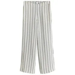 Next Palazzohose N. Premium Leinenhose mit weitem Bein, Kurzgröße (1-tlg) beige 18 (GB: 8 Petite)