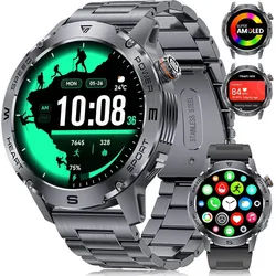 Lige ‎EF1-PRO Smartwatch (3,6 cm, Andriod ios), GLORYFITPRO SMARTWATCH silberfarben