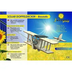 SOL-EXPERT group Modellbausatz Solar-Doppeldecker