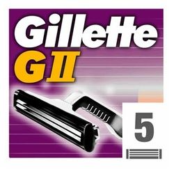 Nivea Rasierklingen Gillette GII Nachfüllung 5 Einheiten