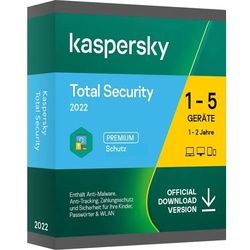 Kaspersky Total Security 2022 | 10 Geräte / 1 Jahr | Sofortdownload + Produkt...