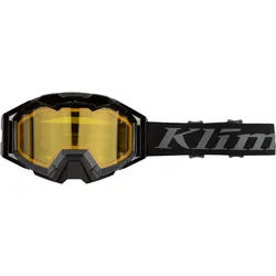 Klim Viper Pro Snowmobil Brille, schwarz-grau für Männer