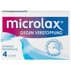 MICROLAX Rektallösung Klistiere 4X5 ml