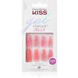 KISS Gel Fantasy Jelly künstliche Fingernägel Be Jelly 28 St.