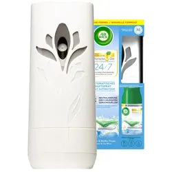 Air Wick Freshmatic Max Starterset Cotton weisser Flieder Lufterfrischer plus 250 ml Raumspray Cotton weißer Flieder