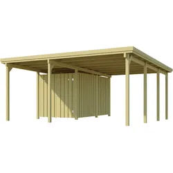 Weka Carport Geräteraum Gr. 2 (Holzcarport)