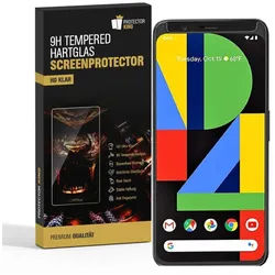 6x 9H Panzerhartglas für Google Pixel 4 ECHTES TEMPERED Panzerglas Screen Protector Displayschutz Schutzglas Panzerfolie Schutzfolie Hartglas Displayglas