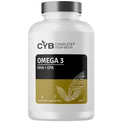 CYB® Omega-3 240 mg DHA + 360 mg EPA Kapseln