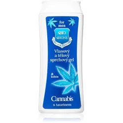 Bione Cosmetics Men Cannabis + Taurine Duschgel für Haare und Körper 200 ml