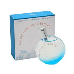HERMÈS Eau de Toilette HERMES EAU DES MERVEILLES BLEUE EDT 50ML