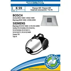 Vacuum Cleaner Bags K59 - 5 pcs