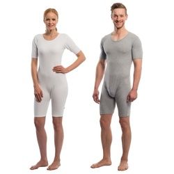 suprima 4697 Pflegebody Kurzarm Pflegebekleidung 1 St weiss Unisex