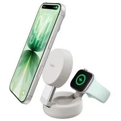 UltraCharge 25w Qi2 Compact 2in1 for phone and watch Sand