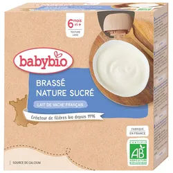 Babybio Brassé Nature Sucré ab 6 Monaten