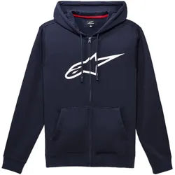 Alpinestars Ageless V3 Zip Hoodie, weiss-blau, Größe 2XL für Männer