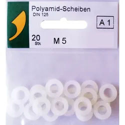 SBV-Polyamid-Scheiben - M 5 / 20 / A 1