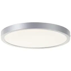 BRILLIANT LED-Deckenleuchte »Navara«, 24W, 2900lm, 4000K, Kunststoff, silber - silberfarben