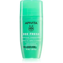 Apivita Bee Fresh Deodorant Deoroller gegen Schwitzen und unerwünschte Gerüche 50 ml