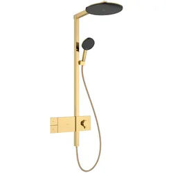 Hansgrohe Raindance Alive S Showerpipe 300 1jet mit ShowerSelect Comfort, Polished Gold Optic