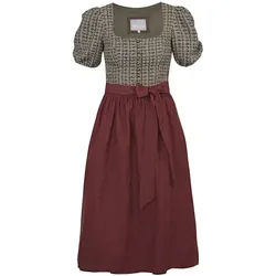 MarJo Dirndl Dirndl Olive Orchard 75cm Länge braun 32