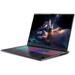 ACER Nitro 18 AI AN18-61-R7SD (NH.QYCEG.002) 18", 2560x1600 (165Hz, IPS non-glare), AMD Ryzen AI 7 350, 8x 2.00-5.00GHz, 16GB RAM (2 Slots, 32GB max.), 1TB M.2 NVMe-SSD, NVIDIA GeForce RTX 5070 Ti - 12GB GDDR7 (GPU), 4-Zonen-RGB Tastatur, MicroSD, LAN (2.5G), Windows 11 Home