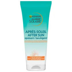 GARNIER After Sun-Milch AMBRE SOLAIRE BERUHIGENDE SANFT BRÄUNENDE FEUCHTIGKEITS-MILCH, natürliche Bräune, feuchtigkeitsspendend, klebt nicht weiß