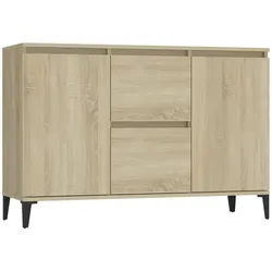 vidaXL Sideboard Sonoma-Eiche 104x35x70 cm Holzwerkstoff