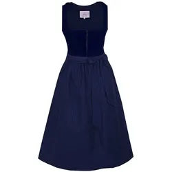 MarJo Dirndl Dirndl Emmering 70cm Länge marine blau 40