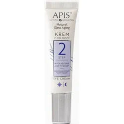 Apis Natural Cosmetics Slow Aging Step 2 glättende Augencreme 15 ml