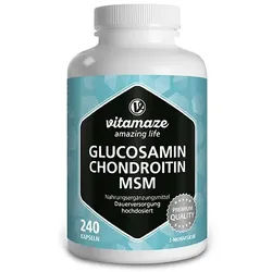 GLUCOSAMIN CHONDROITIN MSM Vitamin C Kapseln 240 St