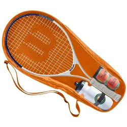 Wilson Tennisschläger Roland Garros 23in (1x Schläger 7-10 Jahre + 1x Flasche + 2x Bälle)