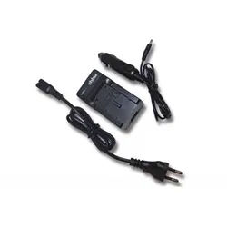 Ladegerät für Panasonic CGR-D110 D120 D220 D320, Ladegerät + KFZ Ladekabel