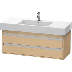 Duravit Ketho Waschtischunterbau wandhängend Natur Eiche Matt 1200x455x480 mm - KT664203030 KT664203030
