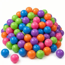 Littletom Bälle für Bällebad 5,5 cm Set 150 pcs.- pastell , Multicolor , Kunststoff , Rund , 5.5x5.5x5.5 cm , unisex , Spielzeug, Sonstiges Spielzeug