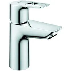 Grohe Waschtisch-Einhebelmischer BauLoop 1/2", S, o. Abl.garn, glatterKörper, ch