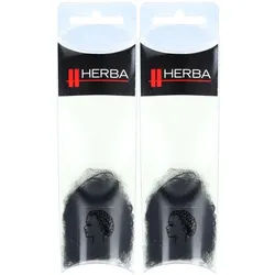 Herba Haarnetze schwarz
