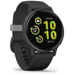 Garmin SET: Index S2 Personenwaage + VIVOACTIVE 5 Smartwatch (3 cm/1,2 Zoll), Smartwatch VIVOACTIVE 5 + Index S2 Personenwaage schwarz