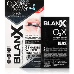 BlanX Oxygen Power Whitening Black Strips Zahnweißer-Streifen für die Zähne 10 St.