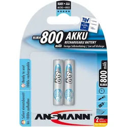 Ansmann 5030982 1x2 Ansmann maxE NiMH Akku Micro AAA 800 mAh 5030982