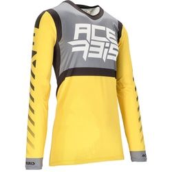 Acerbis X-Flex Five Motocross Jersey, grau-gelb, Größe XL für Männer