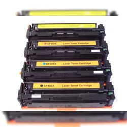 4x Toner kompatibel f. HP Color LaserJet Pro M 274 dn ersetzt HP-201 / CF400 - CF403 A/X